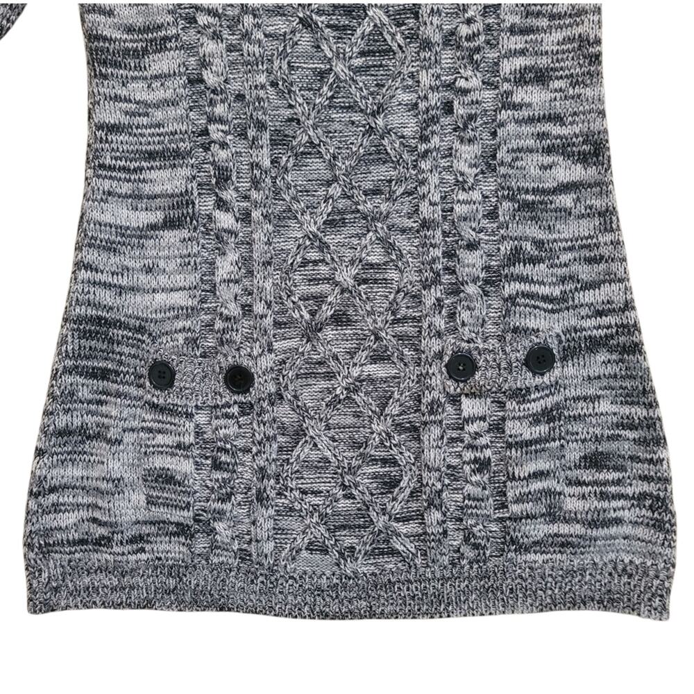 Effeci Women's Knit Crew Neck Pullover Sweater Dress - Picture 5 of 6